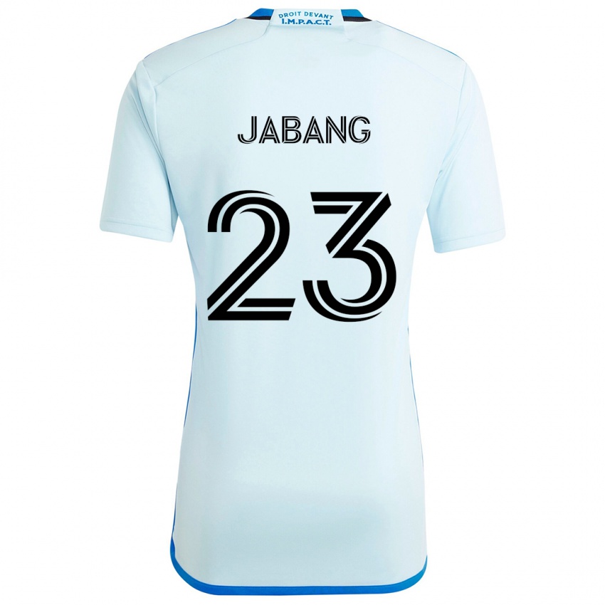 Niño Camiseta Ousman Jabang #23 Azul Hielo 2ª Equipación 2024/25 La Camisa Argentina