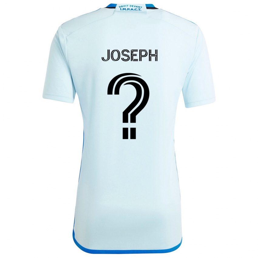 Niño Camiseta Sebastien Joseph #0 Azul Hielo 2ª Equipación 2024/25 La Camisa Argentina