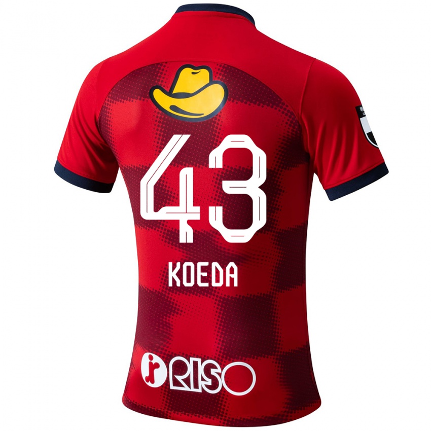 Hombre Camiseta Gemma Koeda #43 Rojo Azul Blanco 1ª Equipación 2024/25 La Camisa Argentina