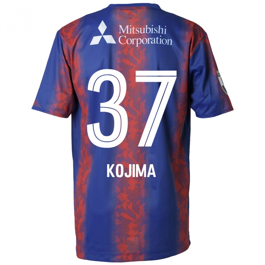 Hombre Camiseta Satsuki Kojima #37 Azul Rojo 1ª Equipación 2024/25 La Camisa Argentina