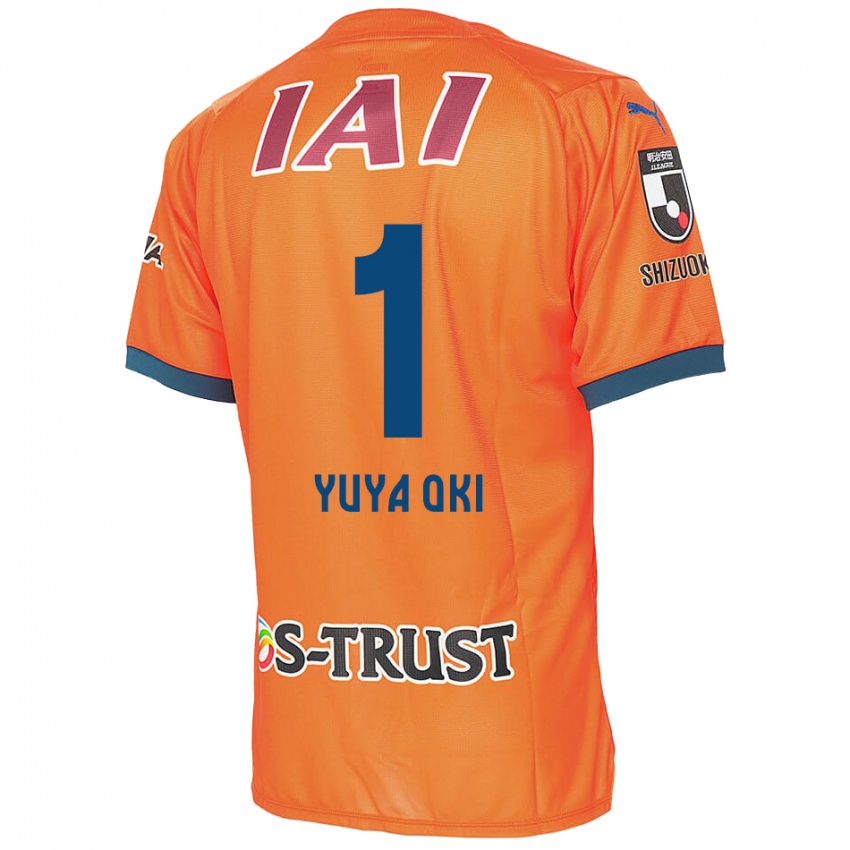 Hombre Camiseta Yuya Oki #1 Naranja Azul 1ª Equipación 2024/25 La Camisa Argentina