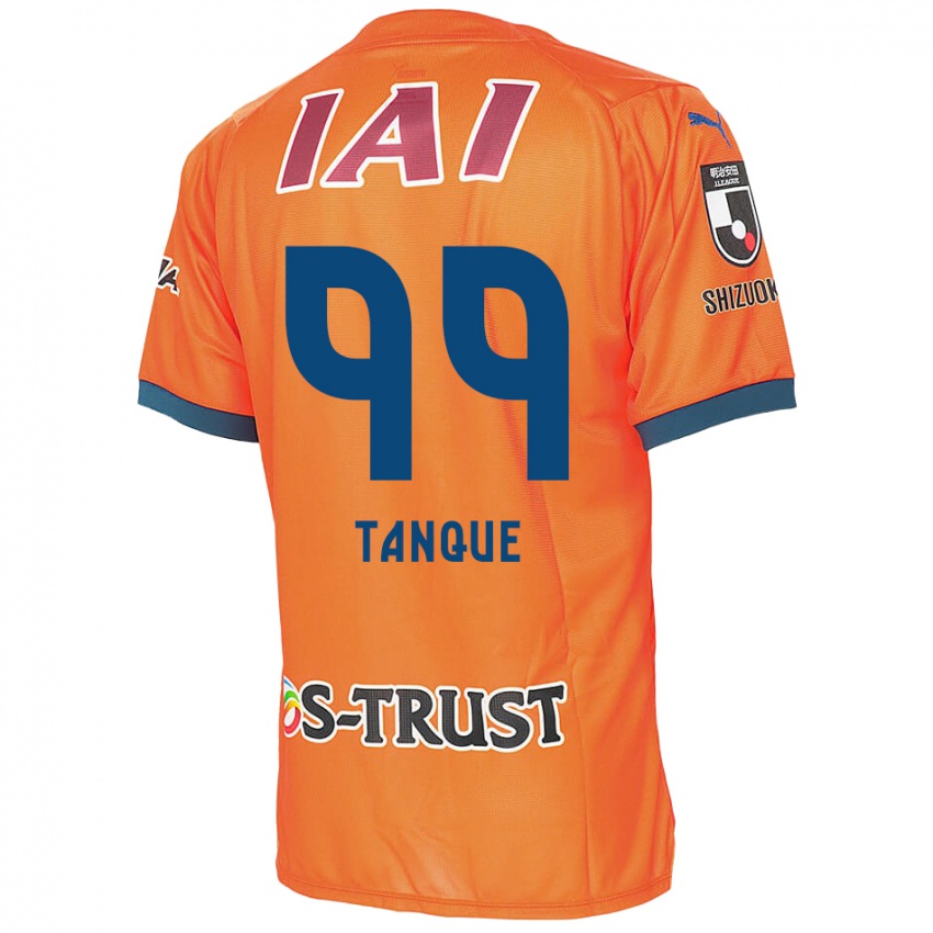 Hombre Camiseta Douglas Tanque #99 Naranja Azul 1ª Equipación 2024/25 La Camisa Argentina