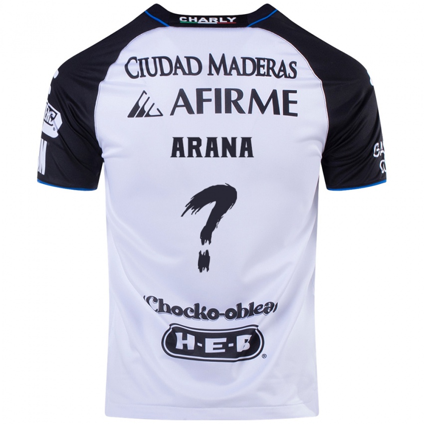 Hombre Camiseta Alejandro Arana #0 Azul Negro 1ª Equipación 2024/25 La Camisa Argentina