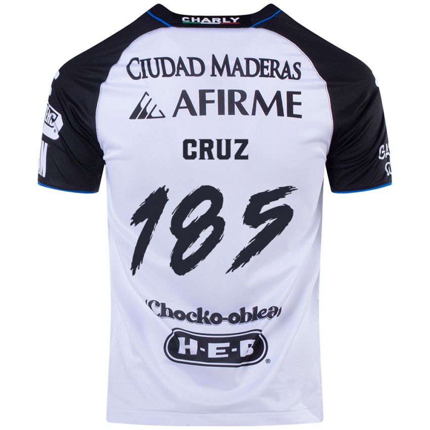 Hombre Camiseta Axel Cruz #185 Azul Negro 1ª Equipación 2024/25 La Camisa Argentina