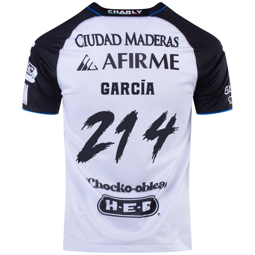 Hombre Camiseta José García #214 Azul Negro 1ª Equipación 2024/25 La Camisa Argentina