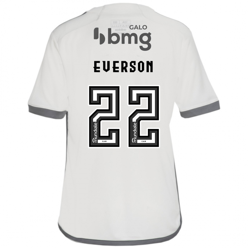 Hombre Camiseta Everson #22 Blanquecino 2ª Equipación 2024/25 La Camisa Argentina