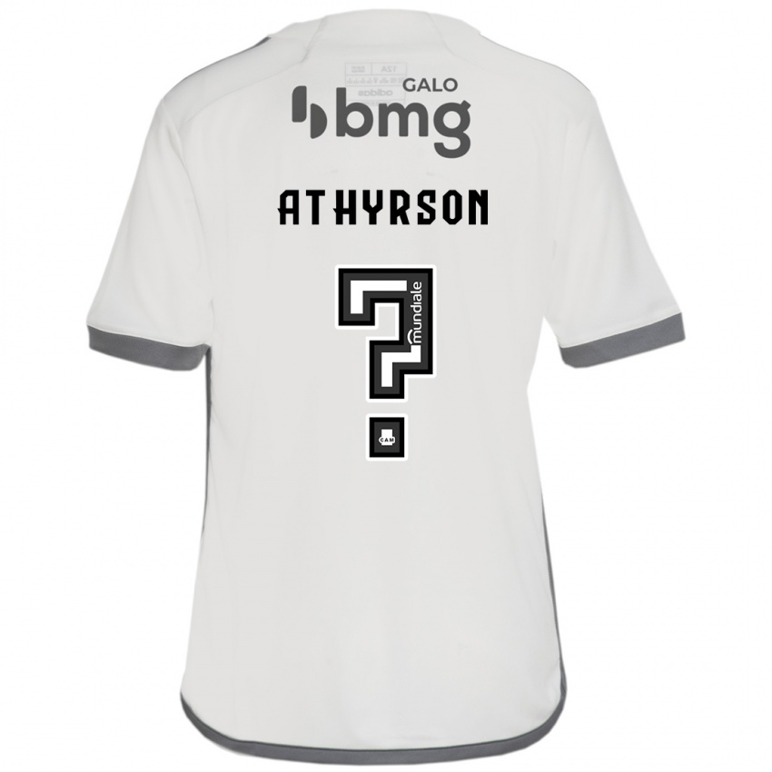 Hombre Camiseta Athyrson #0 Blanquecino 2ª Equipación 2024/25 La Camisa Argentina