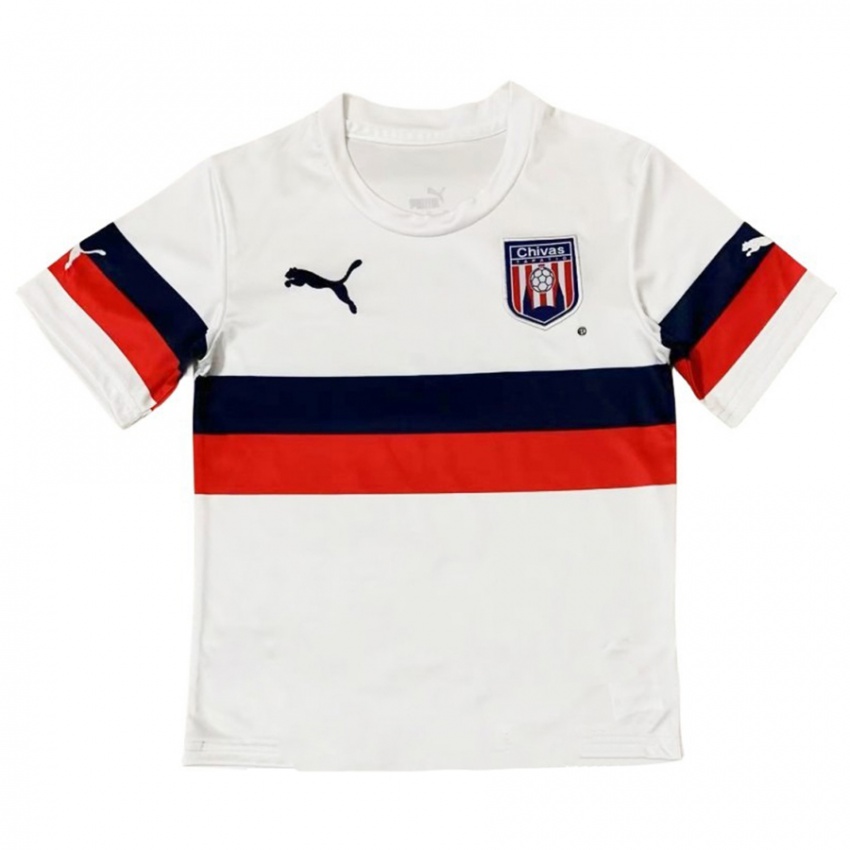 Hombre Camiseta Benjamín Sánchez #56 Blanco Rojo 2ª Equipación 2024/25 La Camisa Argentina