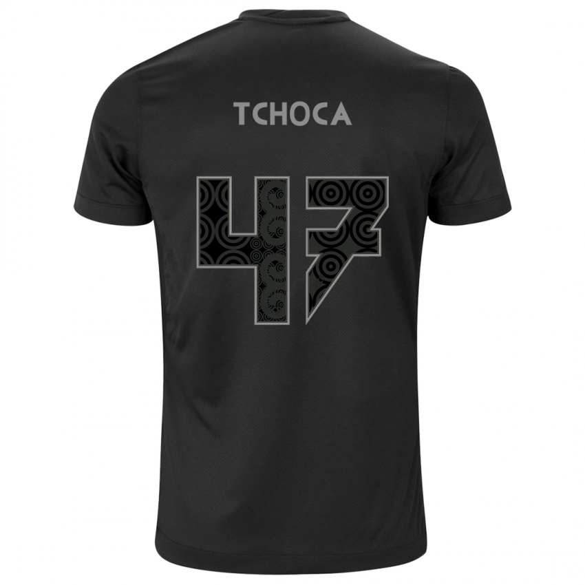 Mujer Camiseta Tchoca #47 Negro 2ª Equipación 2024/25 La Camisa Argentina