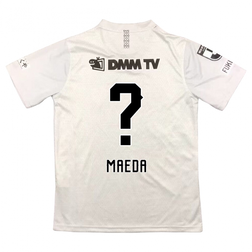 Mujer Camiseta Ichika Maeda #0 Gris Negro 2ª Equipación 2024/25 La Camisa Argentina