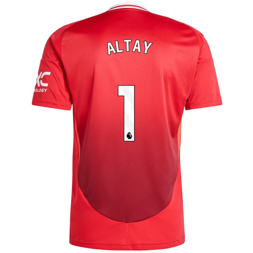 Niño Camiseta Altay Bayindir #1 Rojo Brillante 1ª Equipación 2024/25 La Camisa Argentina