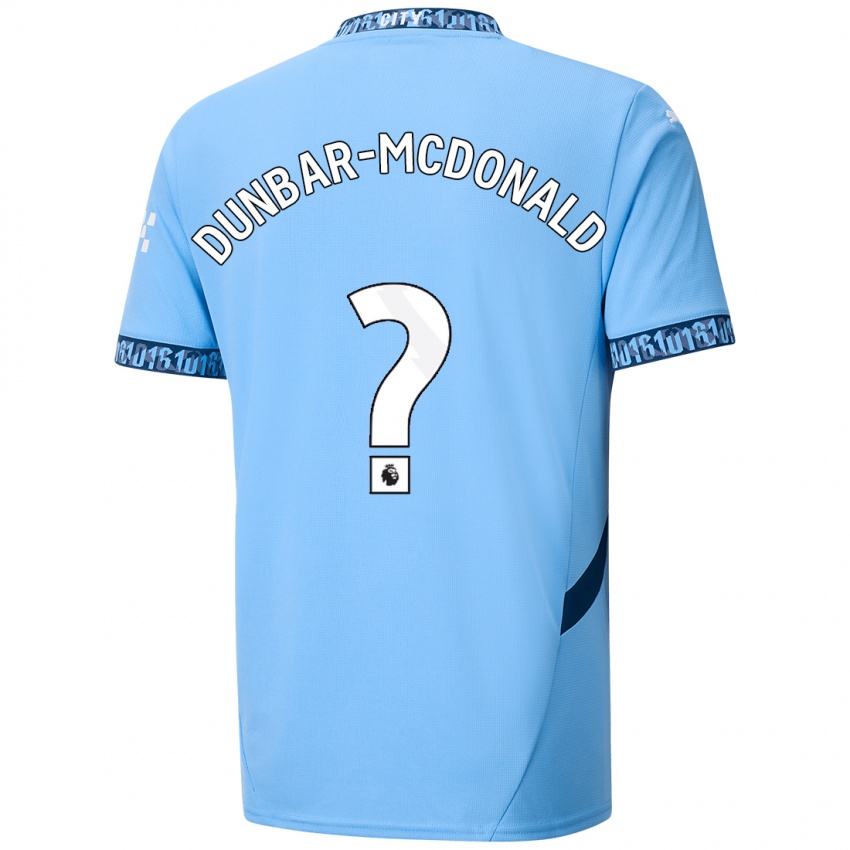 Niño Camiseta Christian Dunbar-Mcdonald #0 Azul Marino 1ª Equipación 2024/25 La Camisa Argentina