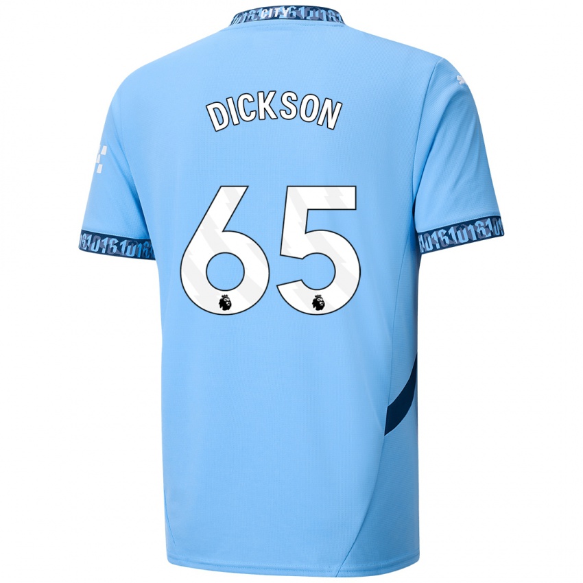 Niño Camiseta Will Dickson #65 Azul Marino 1ª Equipación 2024/25 La Camisa Argentina