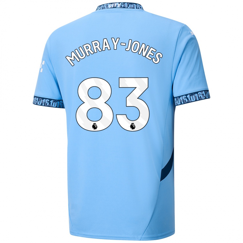 Niño Camiseta George Murray-Jones #83 Azul Marino 1ª Equipación 2024/25 La Camisa Argentina