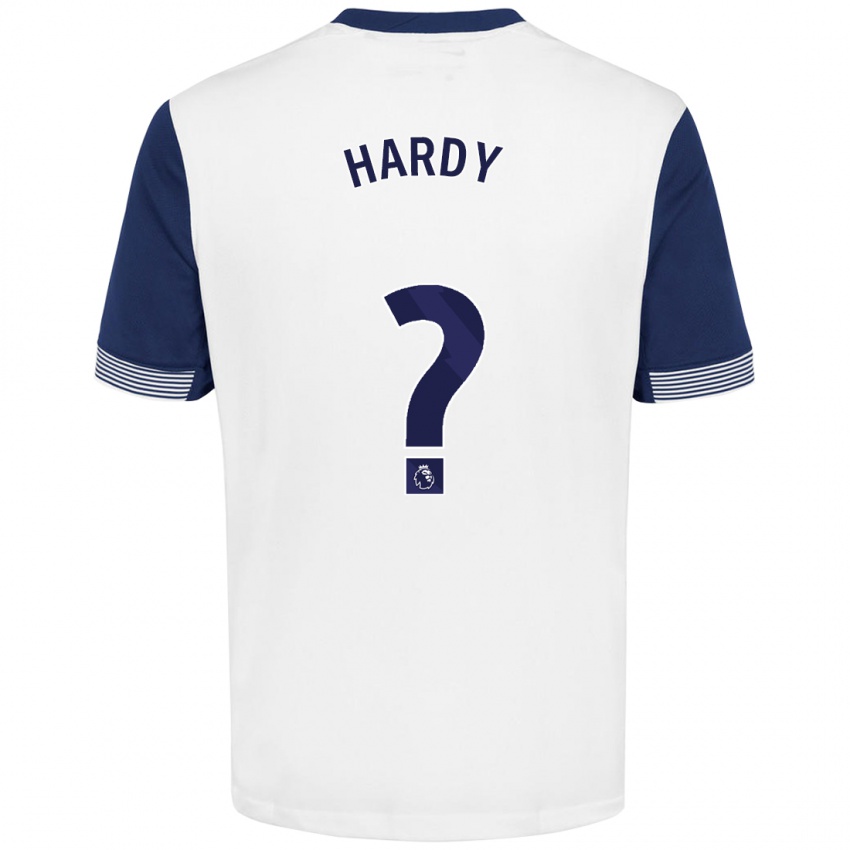 Niño Camiseta Malachi Hardy #0 Blanco Azul 1ª Equipación 2024/25 La Camisa Argentina