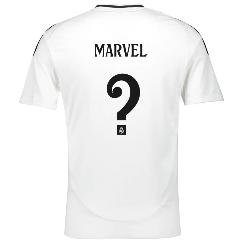 Niño Camiseta Marvel #0 Blanco 1ª Equipación 2024/25 La Camisa Argentina