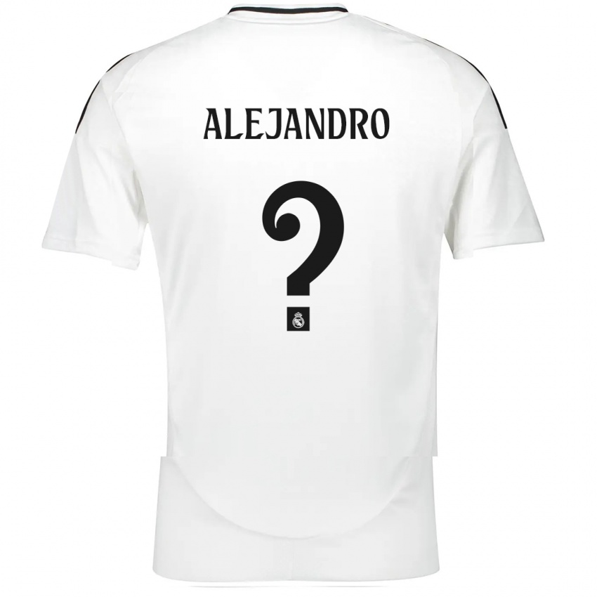 Niño Camiseta Alejandro Hernández #0 Blanco 1ª Equipación 2024/25 La Camisa Argentina