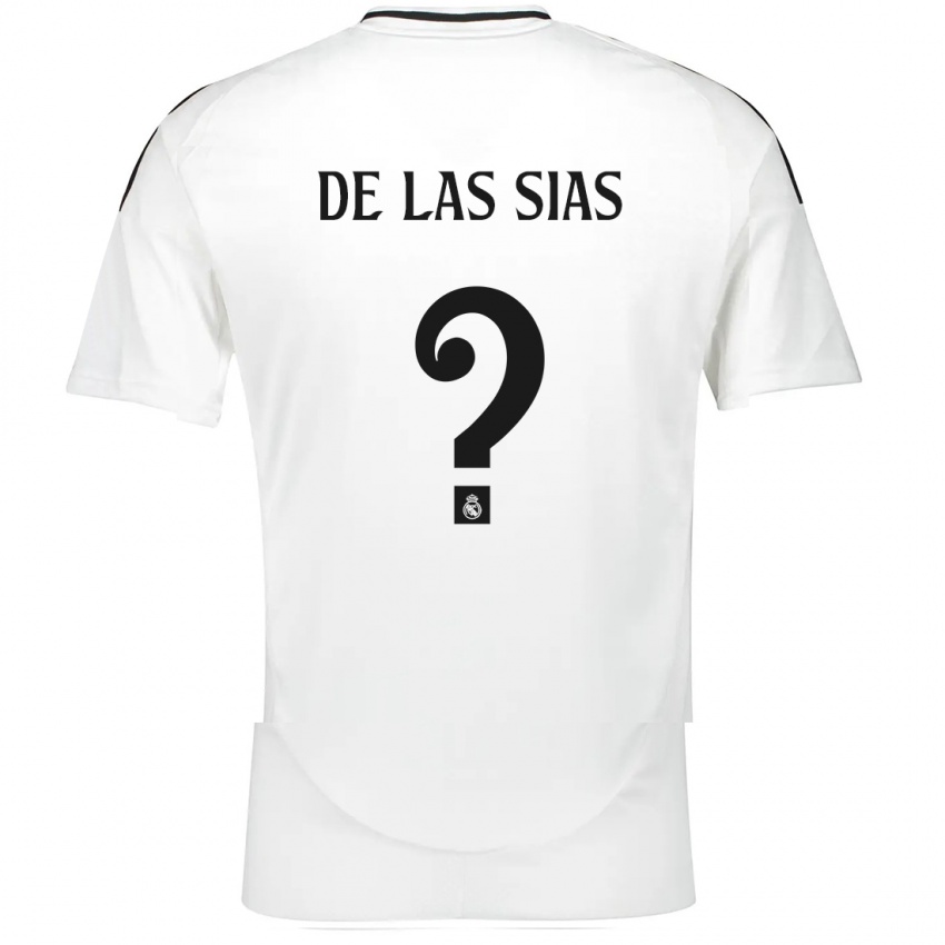 Niño Camiseta Marcos De Las Sias #0 Blanco 1ª Equipación 2024/25 La Camisa Argentina