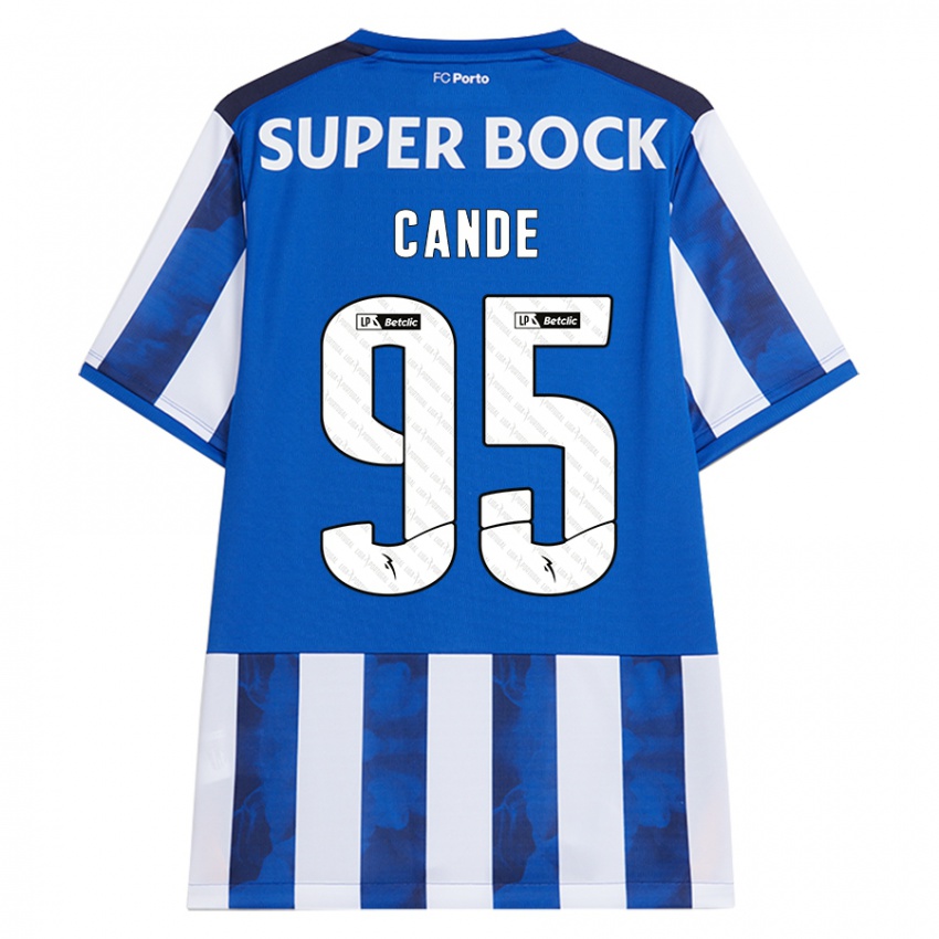 Niño Camiseta Anhá Cande #95 Azul Blanco 1ª Equipación 2024/25 La Camisa Argentina