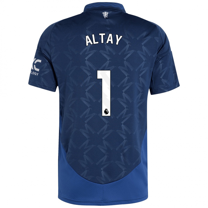 Niño Camiseta Altay Bayindir #1 Índigo 2ª Equipación 2024/25 La Camisa Argentina