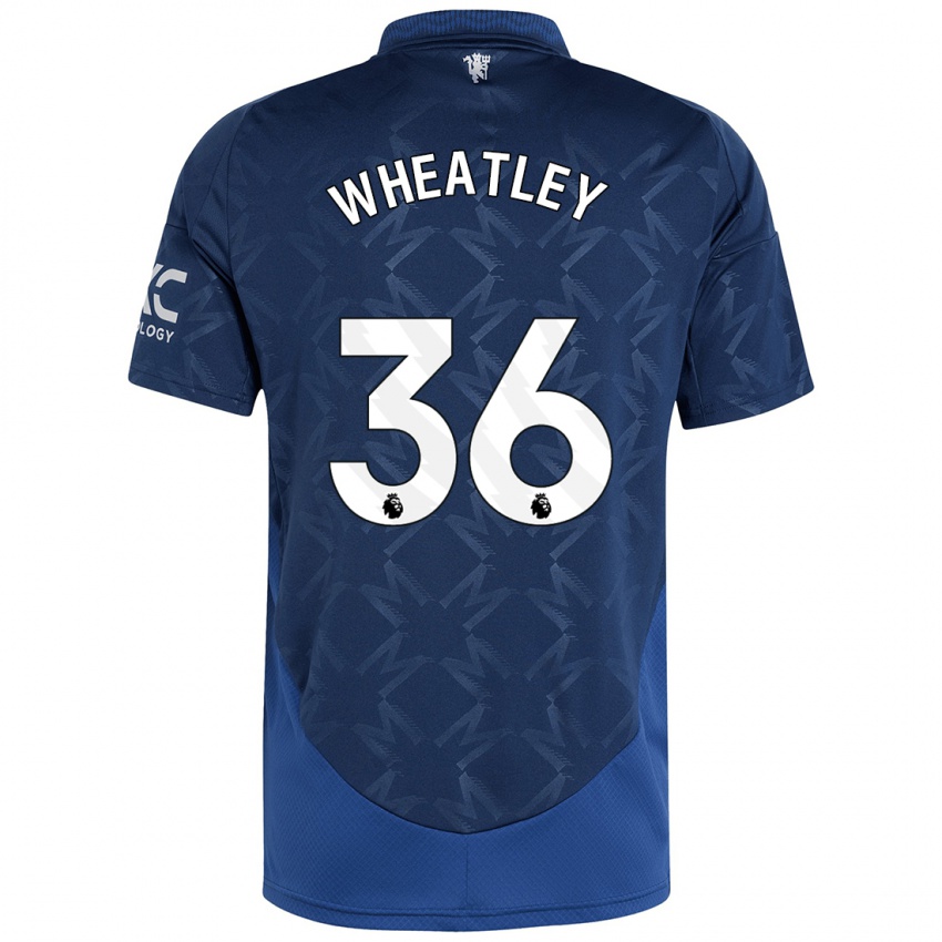 Niño Camiseta Ethan Wheatley #36 Índigo 2ª Equipación 2024/25 La Camisa Argentina