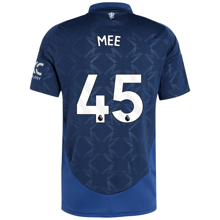 Niño Camiseta Dermot Mee #45 Índigo 2ª Equipación 2024/25 La Camisa Argentina