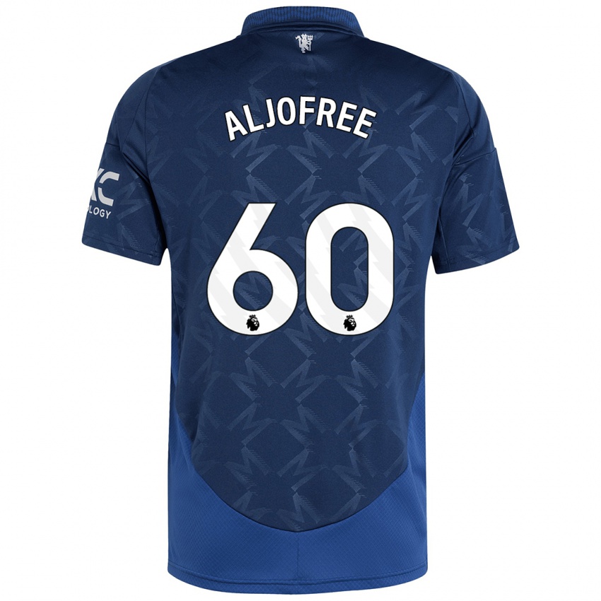 Niño Camiseta Sonny Aljofree #60 Índigo 2ª Equipación 2024/25 La Camisa Argentina