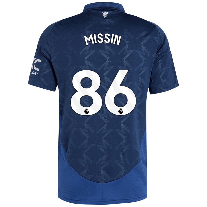 Niño Camiseta Ashton Missin #86 Índigo 2ª Equipación 2024/25 La Camisa Argentina