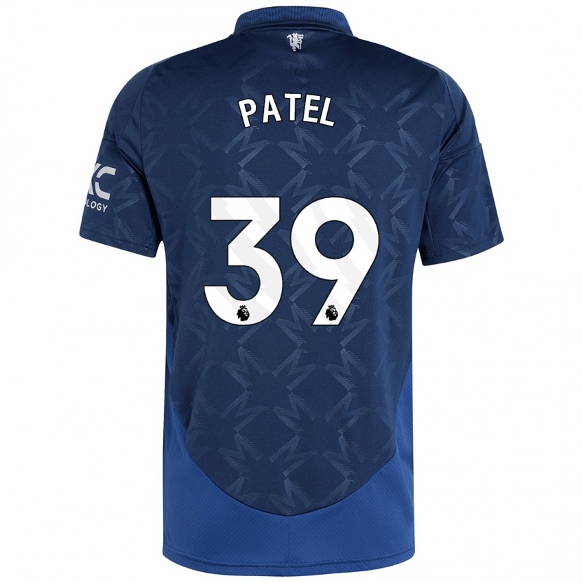 Niño Camiseta Safia Middleton-Patel #39 Índigo 2ª Equipación 2024/25 La Camisa Argentina