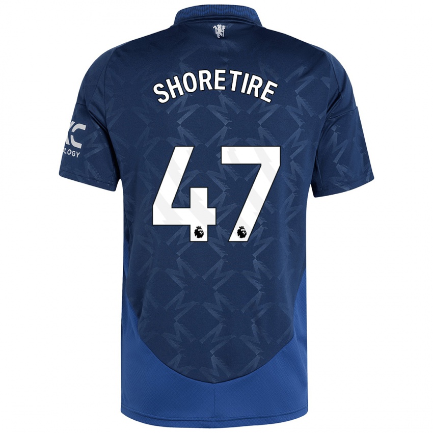 Niño Camiseta Shola Shoretire #47 Índigo 2ª Equipación 2024/25 La Camisa Argentina