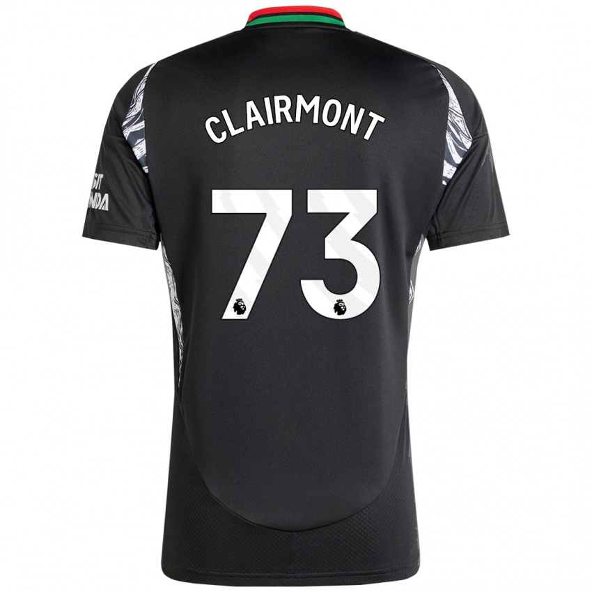 Niño Camiseta Reece Clairmont #73 Negro 2ª Equipación 2024/25 La Camisa Argentina