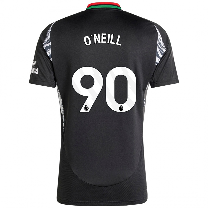 Niño Camiseta Ceadach O'neill #90 Negro 2ª Equipación 2024/25 La Camisa Argentina