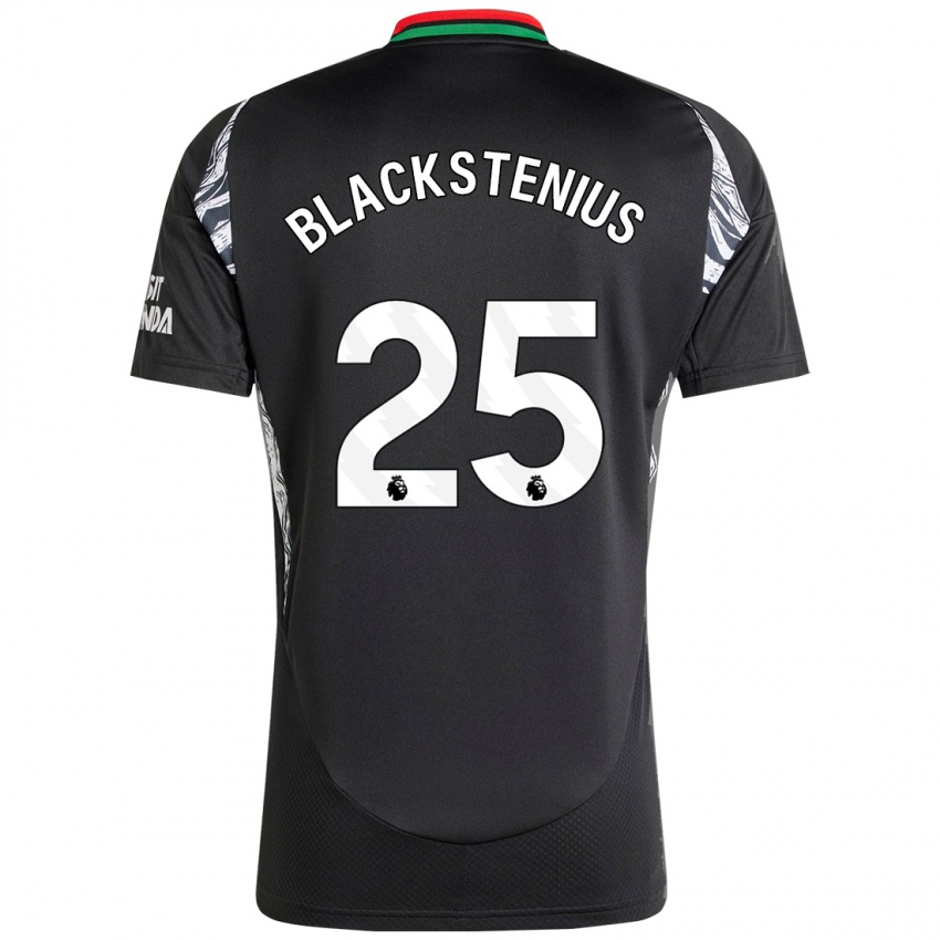 Niño Camiseta Stina Blackstenius #25 Negro 2ª Equipación 2024/25 La Camisa Argentina