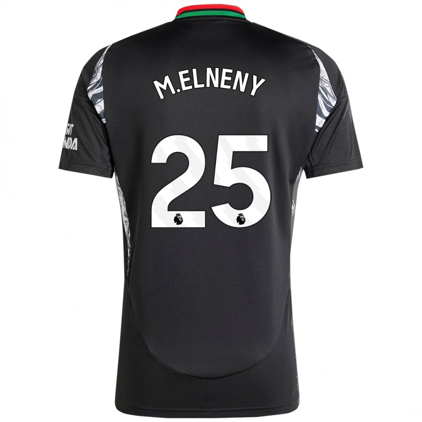 Niño Camiseta Mohamed Elneny #25 Negro 2ª Equipación 2024/25 La Camisa Argentina