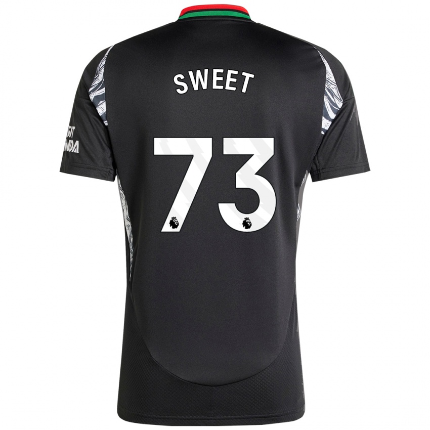 Niño Camiseta James Sweet #73 Negro 2ª Equipación 2024/25 La Camisa Argentina