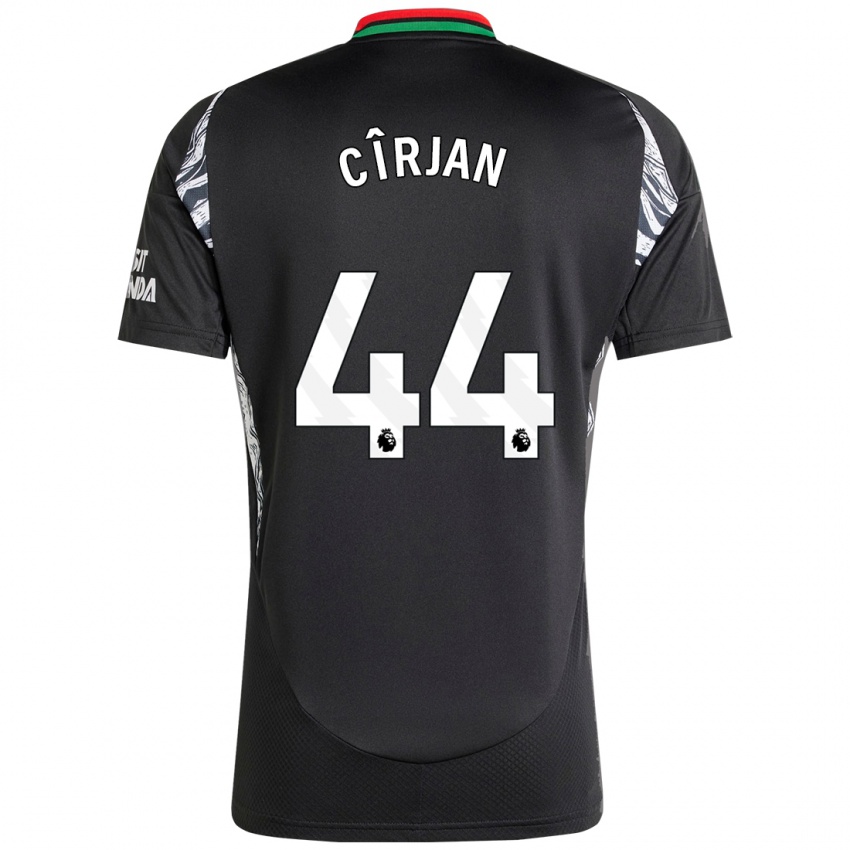 Niño Camiseta Catalin Cîrjan #44 Negro 2ª Equipación 2024/25 La Camisa Argentina