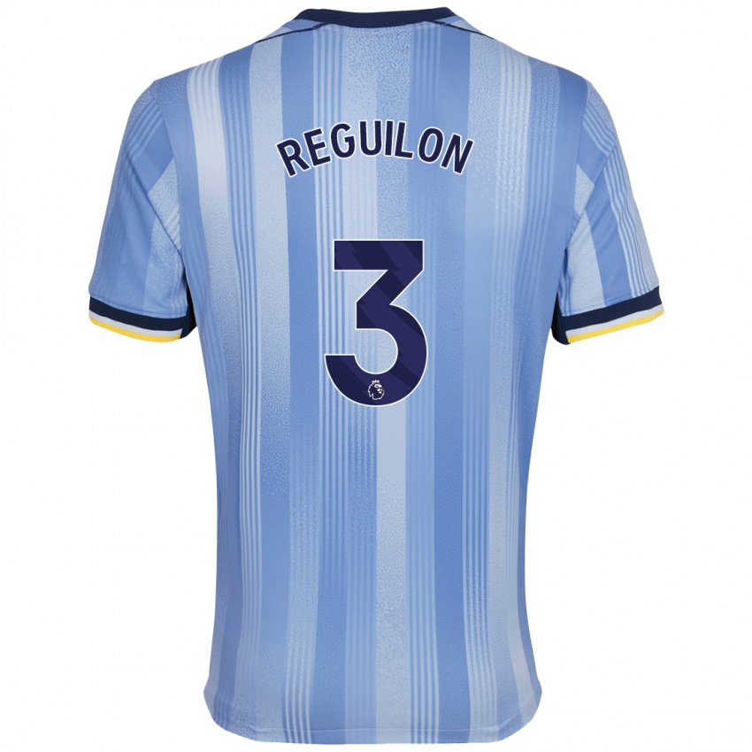 Niño Camiseta Sergio Reguilon #3 Azul Claro 2ª Equipación 2024/25 La Camisa Argentina