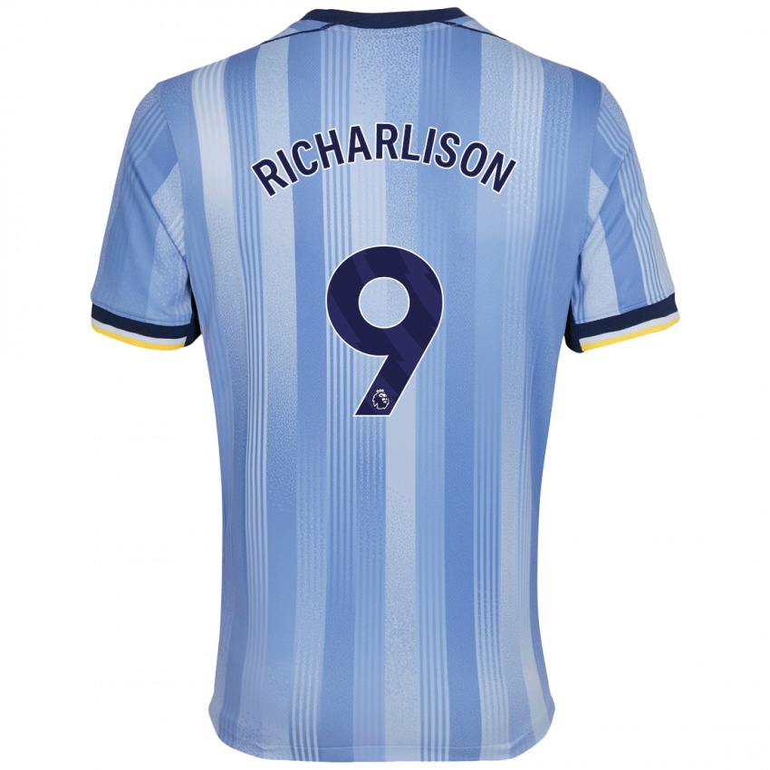 Niño Camiseta Richarlison #9 Azul Claro 2ª Equipación 2024/25 La Camisa Argentina