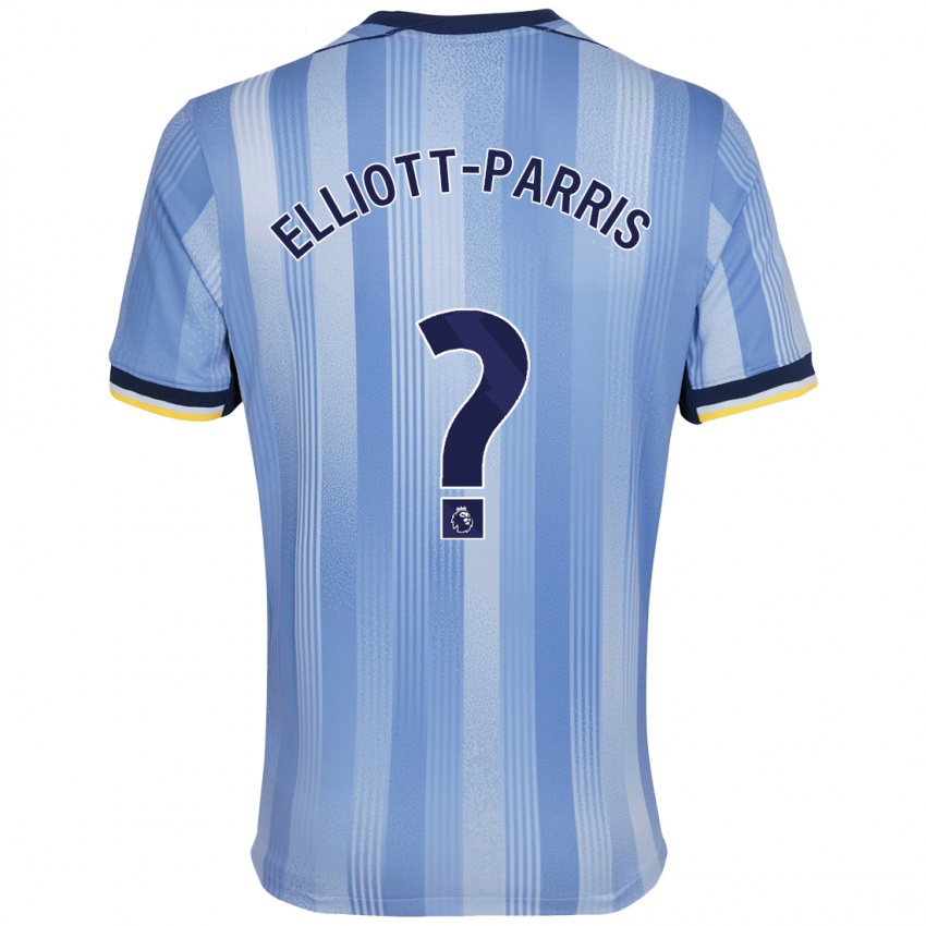 Niño Camiseta Reiss Elliott-Parris #0 Azul Claro 2ª Equipación 2024/25 La Camisa Argentina