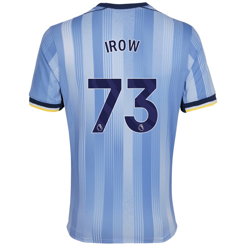 Niño Camiseta Oliver Irow #73 Azul Claro 2ª Equipación 2024/25 La Camisa Argentina