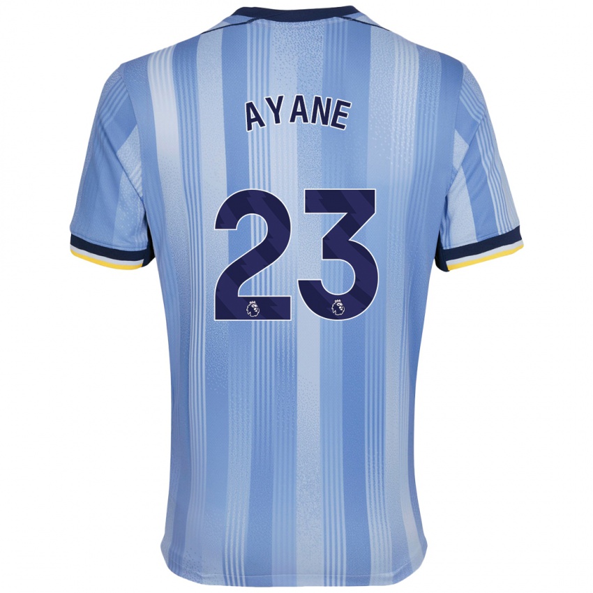 Niño Camiseta Rosella Ayane #23 Azul Claro 2ª Equipación 2024/25 La Camisa Argentina