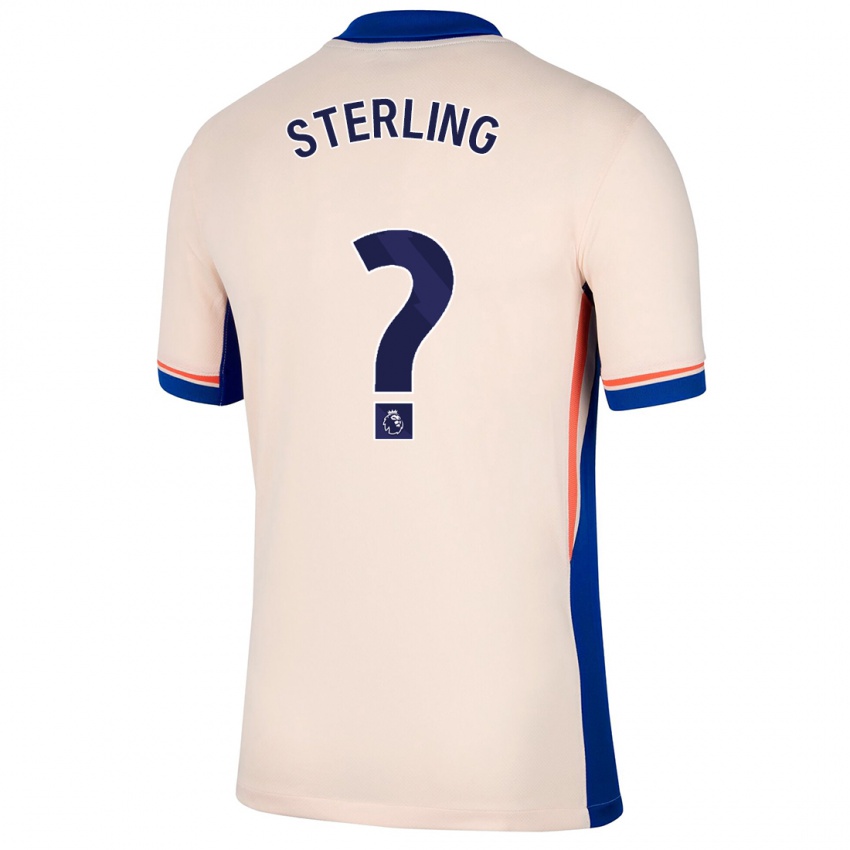 Niño Camiseta Raheem Sterling #0 Beige Claro 2ª Equipación 2024/25 La Camisa Argentina