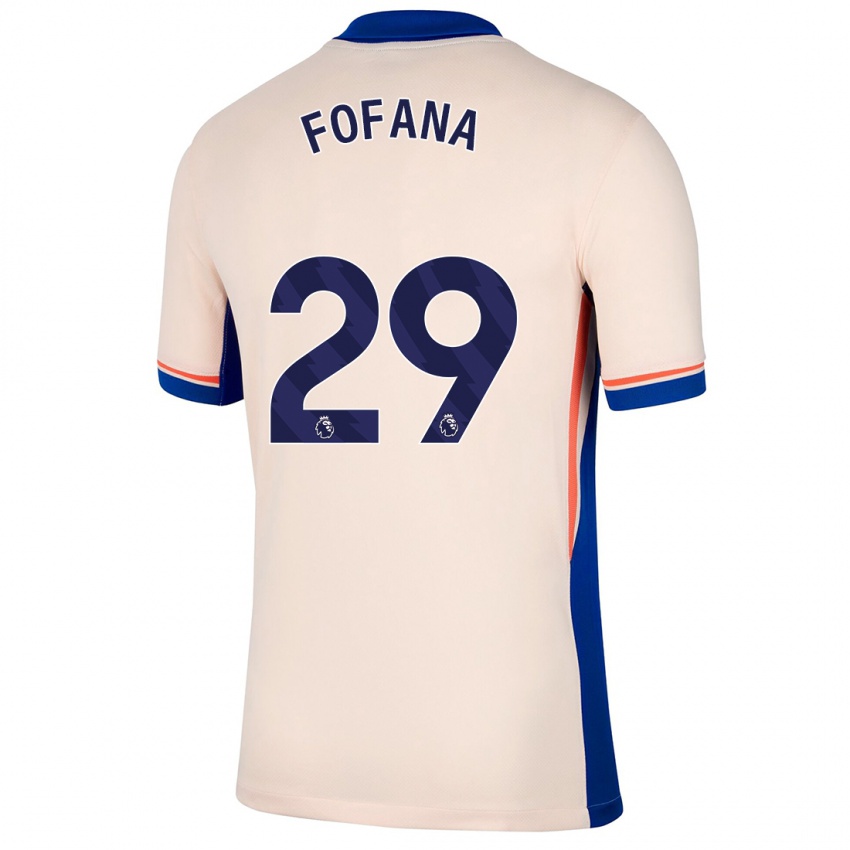 Niño Camiseta Wesley Fofana #29 Beige Claro 2ª Equipación 2024/25 La Camisa Argentina