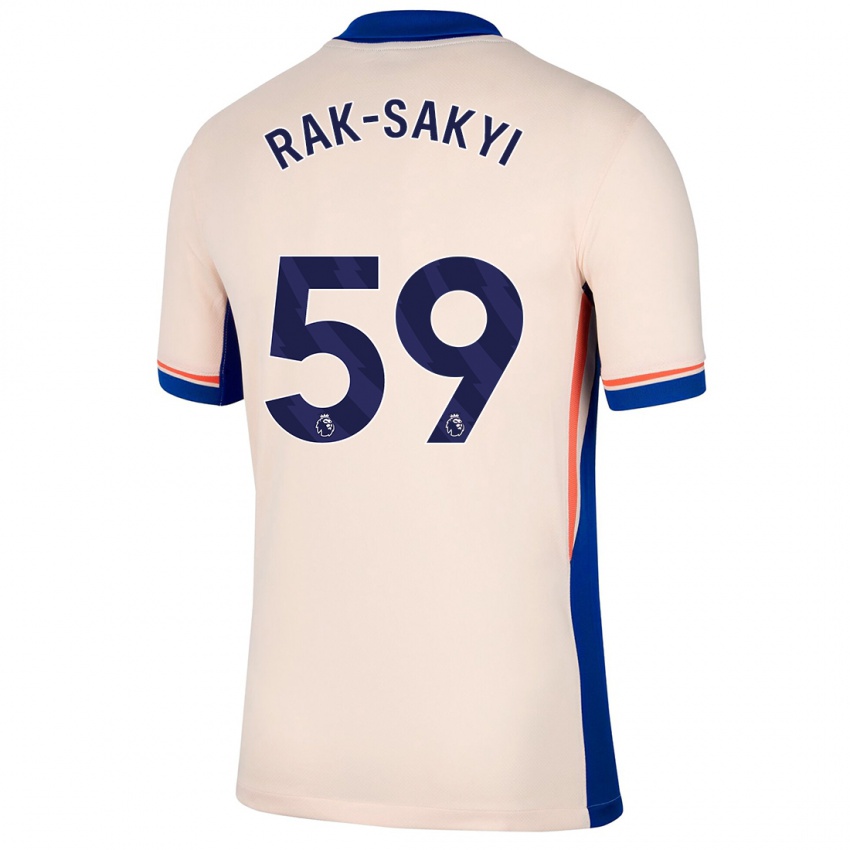 Niño Camiseta Sam Rak-Sakyi #59 Beige Claro 2ª Equipación 2024/25 La Camisa Argentina