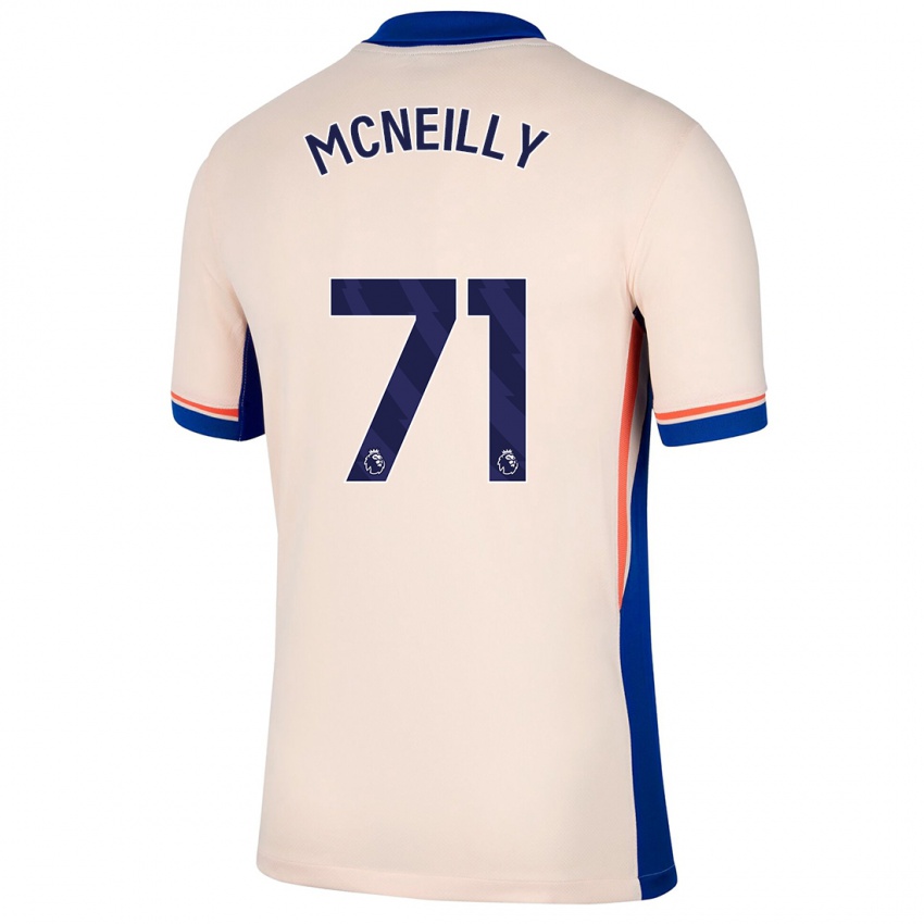 Niño Camiseta Donnell Mcneilly #71 Beige Claro 2ª Equipación 2024/25 La Camisa Argentina