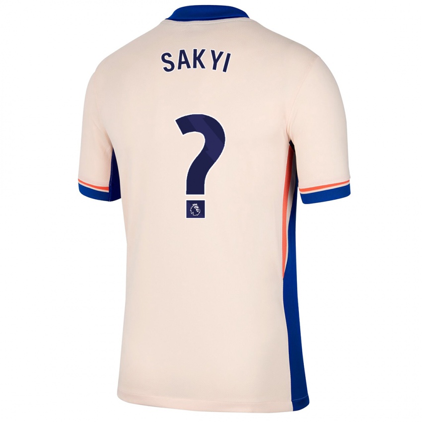 Niño Camiseta Samuel Rak-Sakyi #0 Beige Claro 2ª Equipación 2024/25 La Camisa Argentina