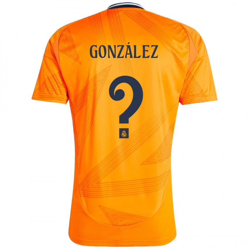 Niño Camiseta Álvaro González #0 Naranja 2ª Equipación 2024/25 La Camisa Argentina