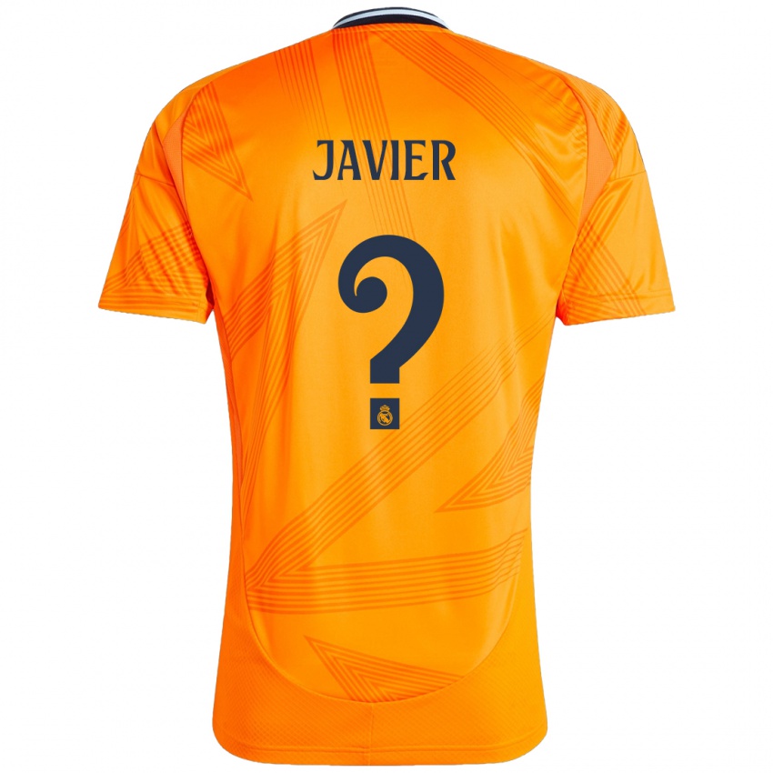 Niño Camiseta Javier Navarro #0 Naranja 2ª Equipación 2024/25 La Camisa Argentina