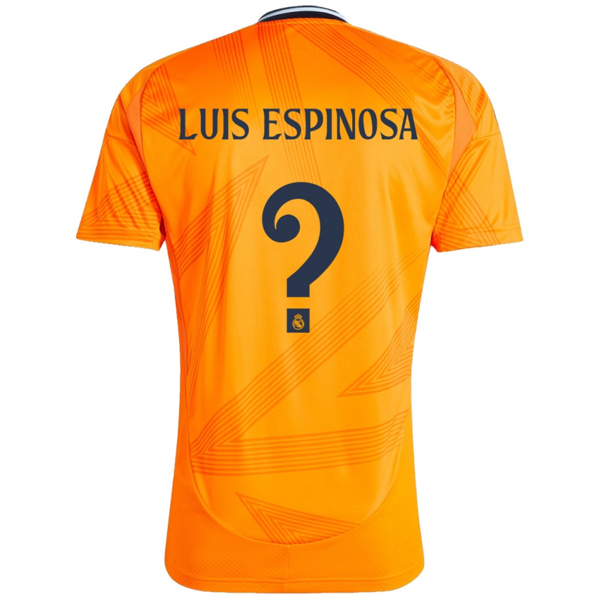 Niño Camiseta José Luis Espinosa #0 Naranja 2ª Equipación 2024/25 La Camisa Argentina