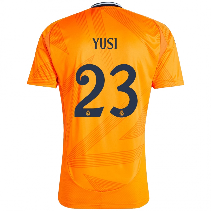 Niño Camiseta Yusi #23 Naranja 2ª Equipación 2024/25 La Camisa Argentina